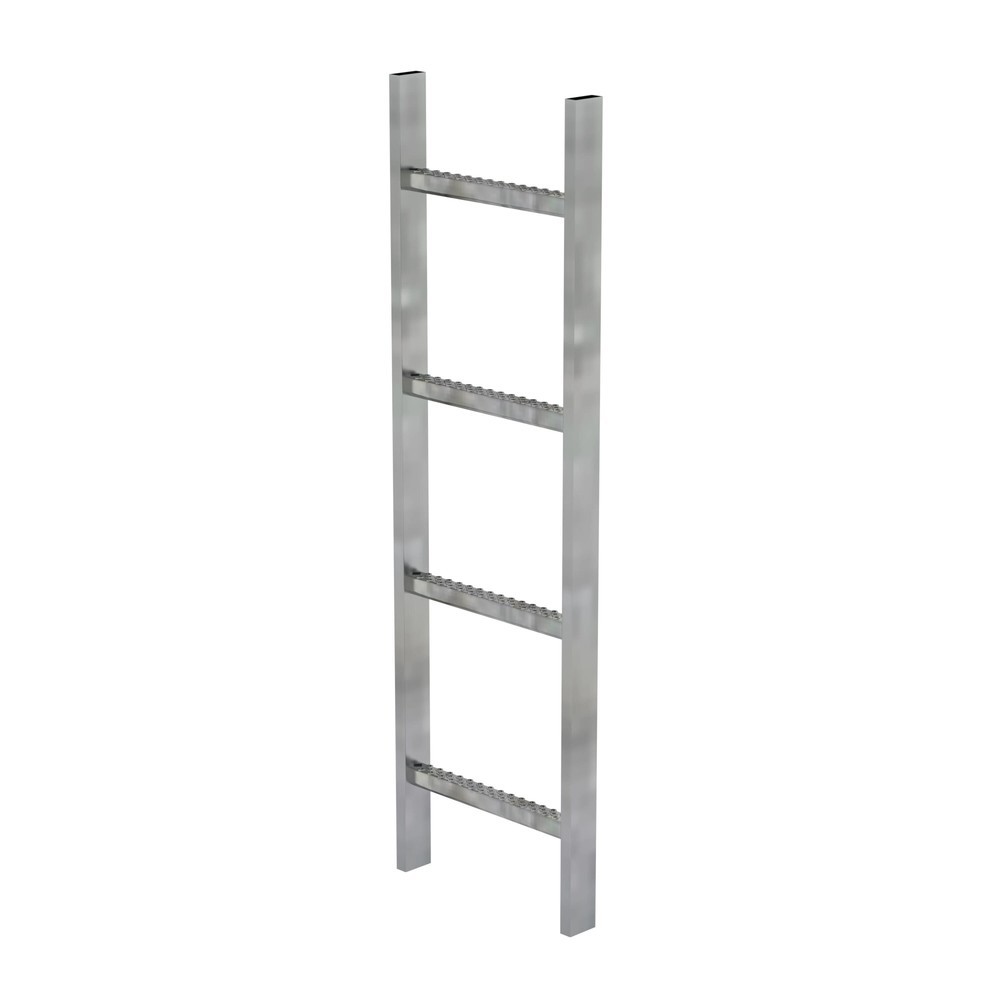 Produktabbildung Nr. 1: Munk Schachtleiter Stahl feuerverzinkt 300mm Lichte Weite 4 Sprossen