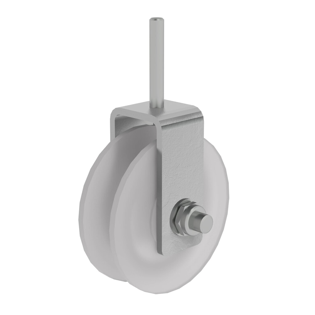 Munk Seilrolle für 2- und 3-teilige Seilzugleitern Produktabbildung: Munk Seilrolle für 2- und 3-teilige Seilzugleitern