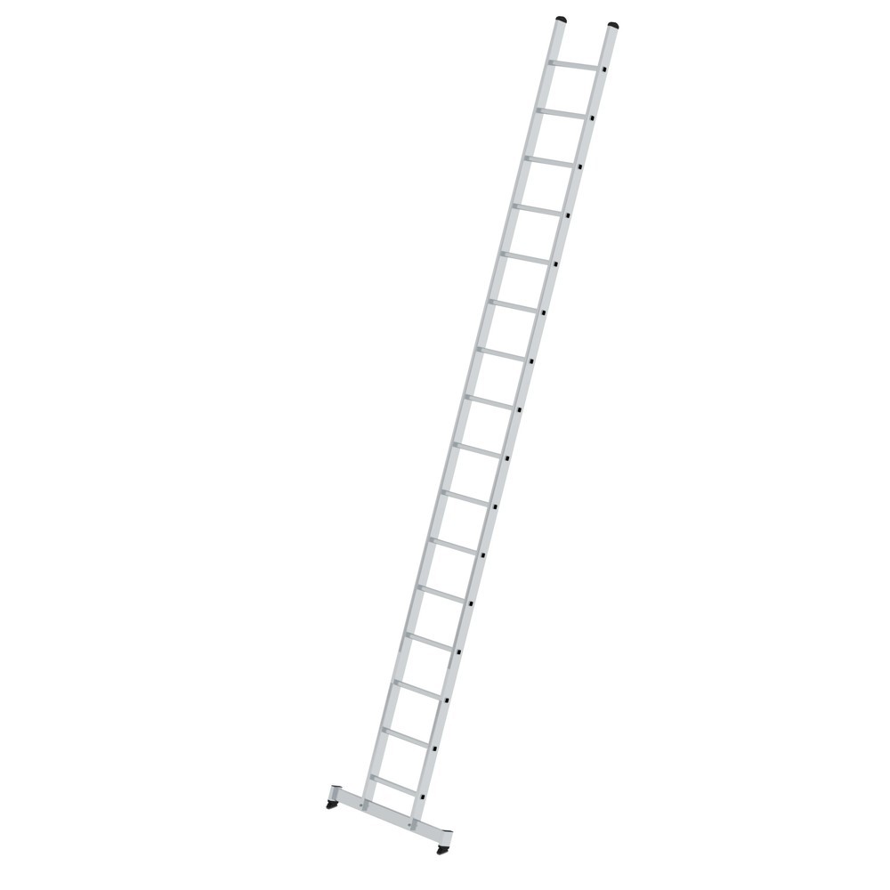 Produktabbildung: Munk Sprossen-Anlegeleiter mit nivello®-Traverse 16 Sprossen