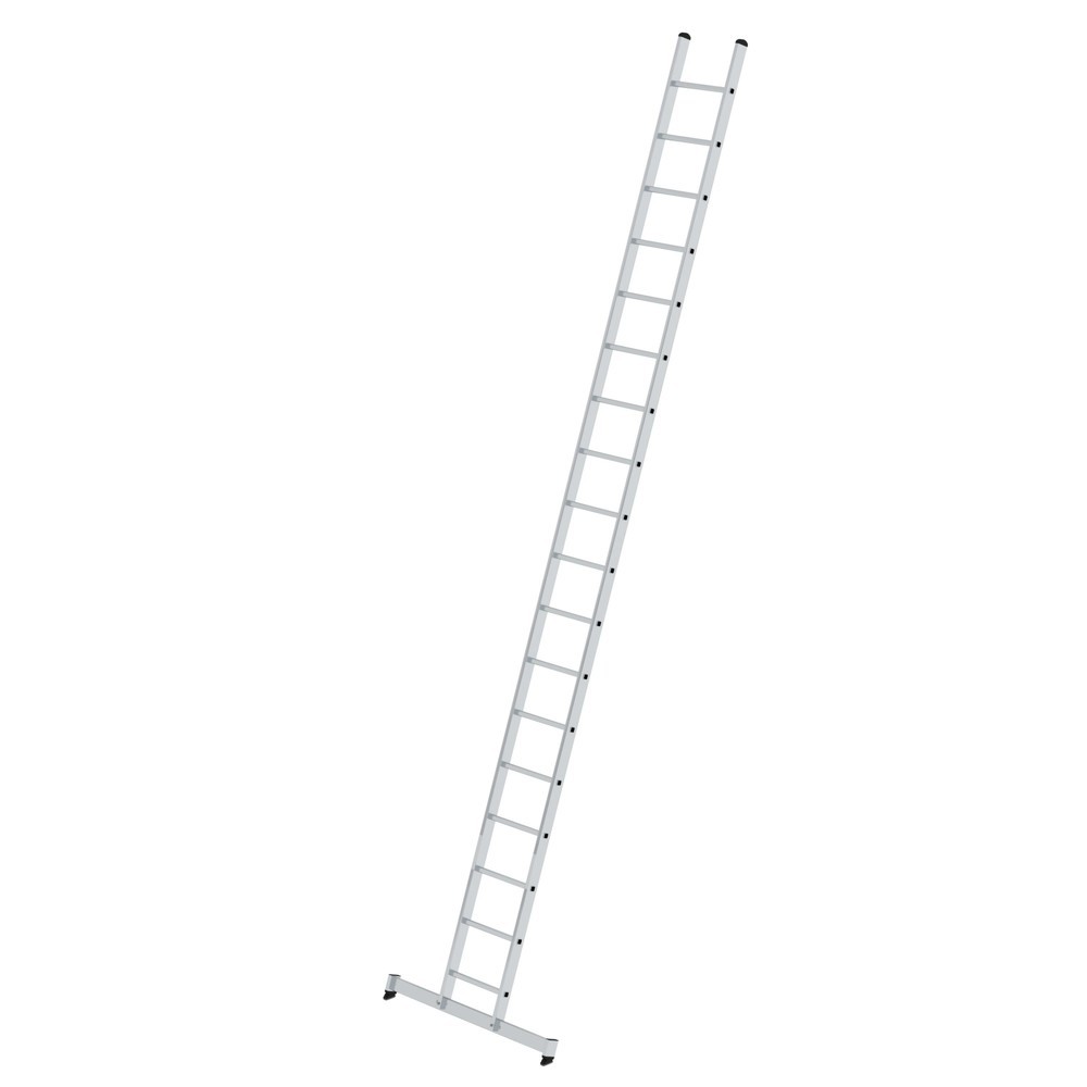 Produktabbildung: Munk Sprossen-Anlegeleiter mit nivello®-Traverse 18 Sprossen
