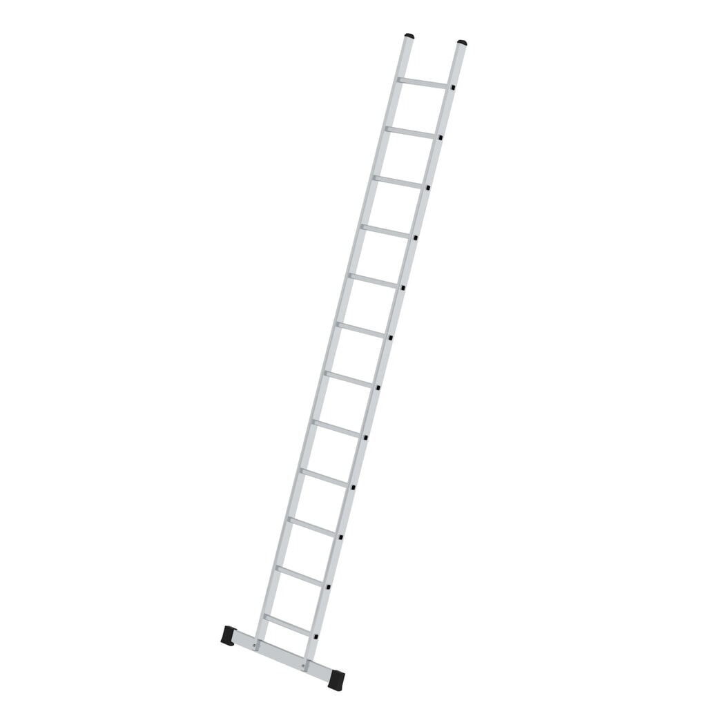 Munk Sprossen-Anlegeleiter mit Standard-Traverse 12 Sprossen Produktabbildung: Munk Sprossen-Anlegeleiter mit Standard-Traverse 12 Sprossen