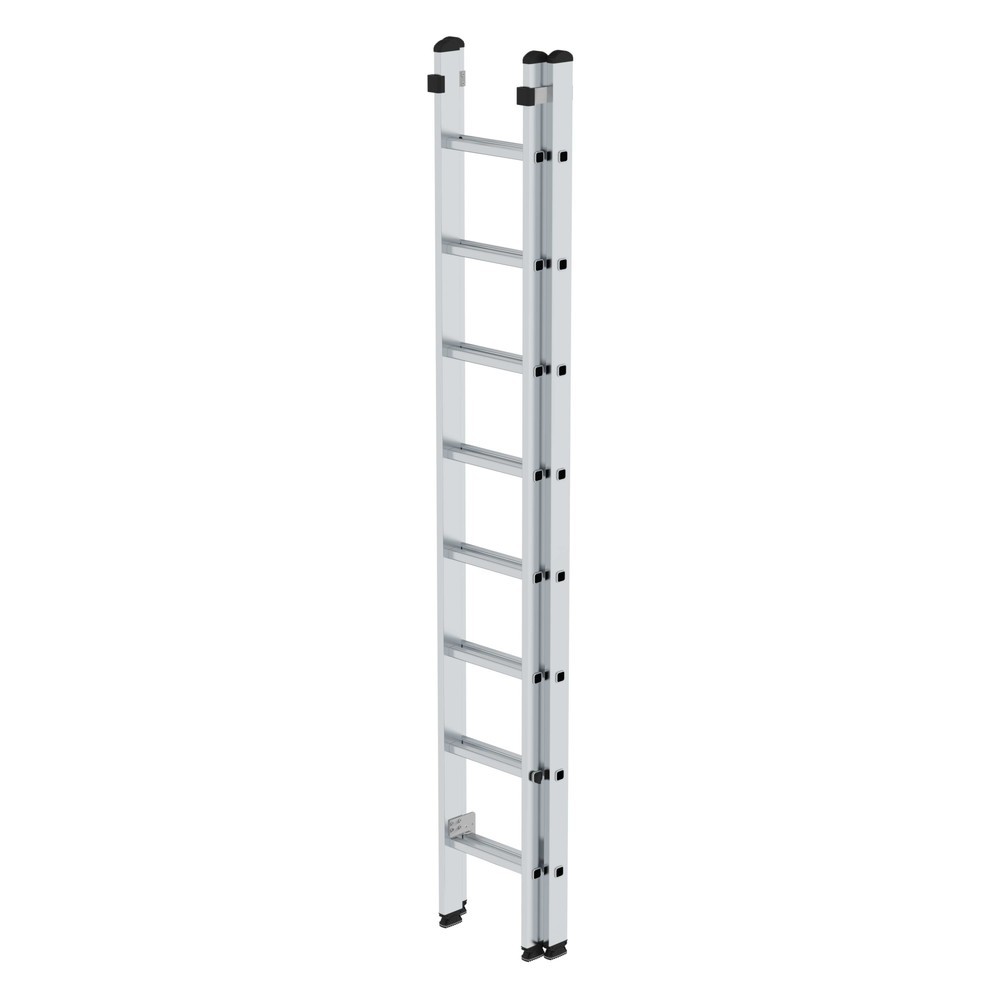 Produktabbildung Nr. 2: Munk Sprossen-Schiebeleiter 2-teilig ohne Traverse 2x8 Sprossen
