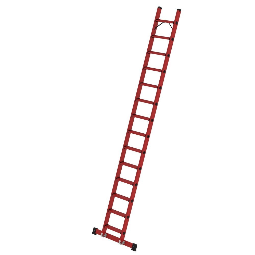 Munk Stufen-Anlegeleiter GFK mit Traverse