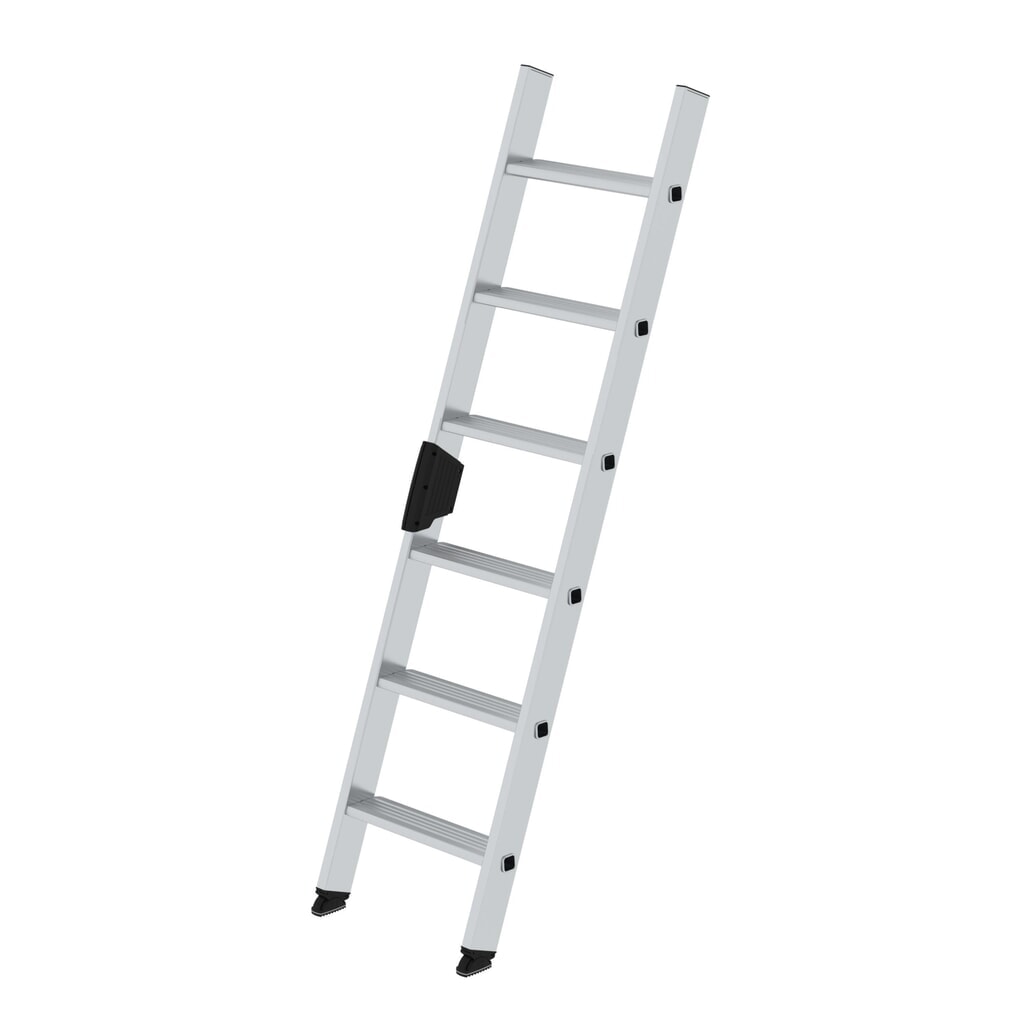 Munk Stufen-Anlegeleiter ohne Traverse 6 Stufen Produktabbildung: Munk Stufen-Anlegeleiter ohne Traverse 6 Stufen