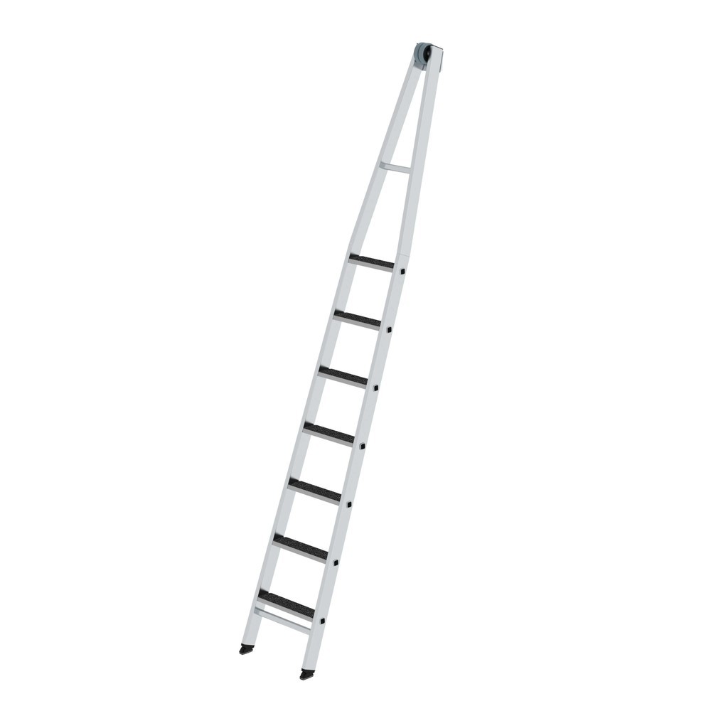 Produktabbildung: Munk Stufen-Glasreinigerleiter Oberteil mit clip-step R13 7 Stufen
