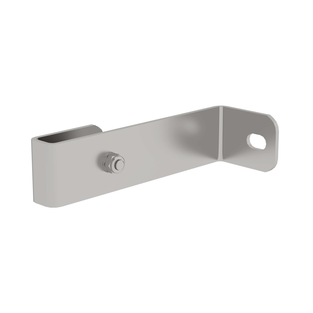 Produktabbildung: Munk Wandhalter, starr 200mm, Edelstahl