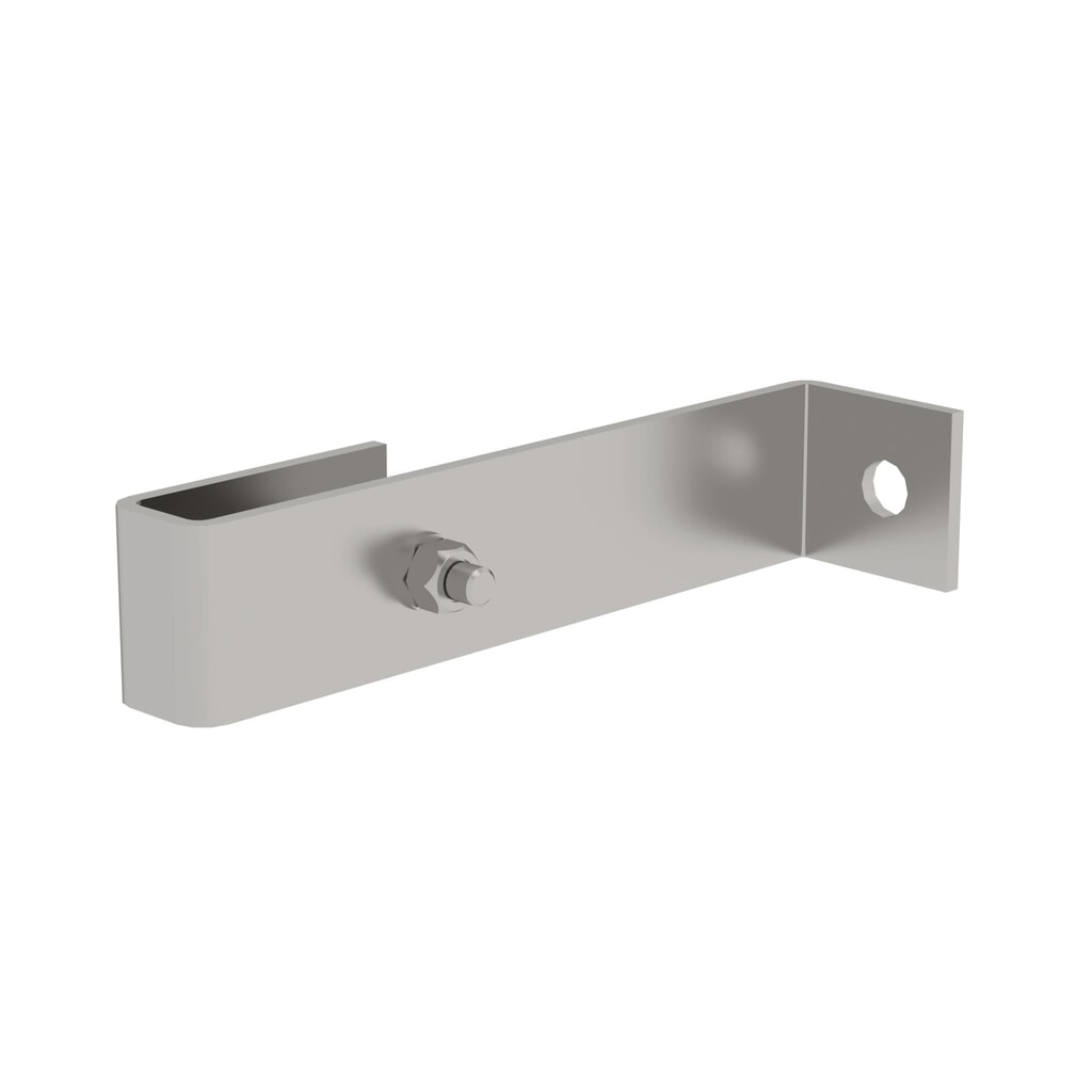 Produktabbildung: Munk Wandhalter, starr, Edelstahl
