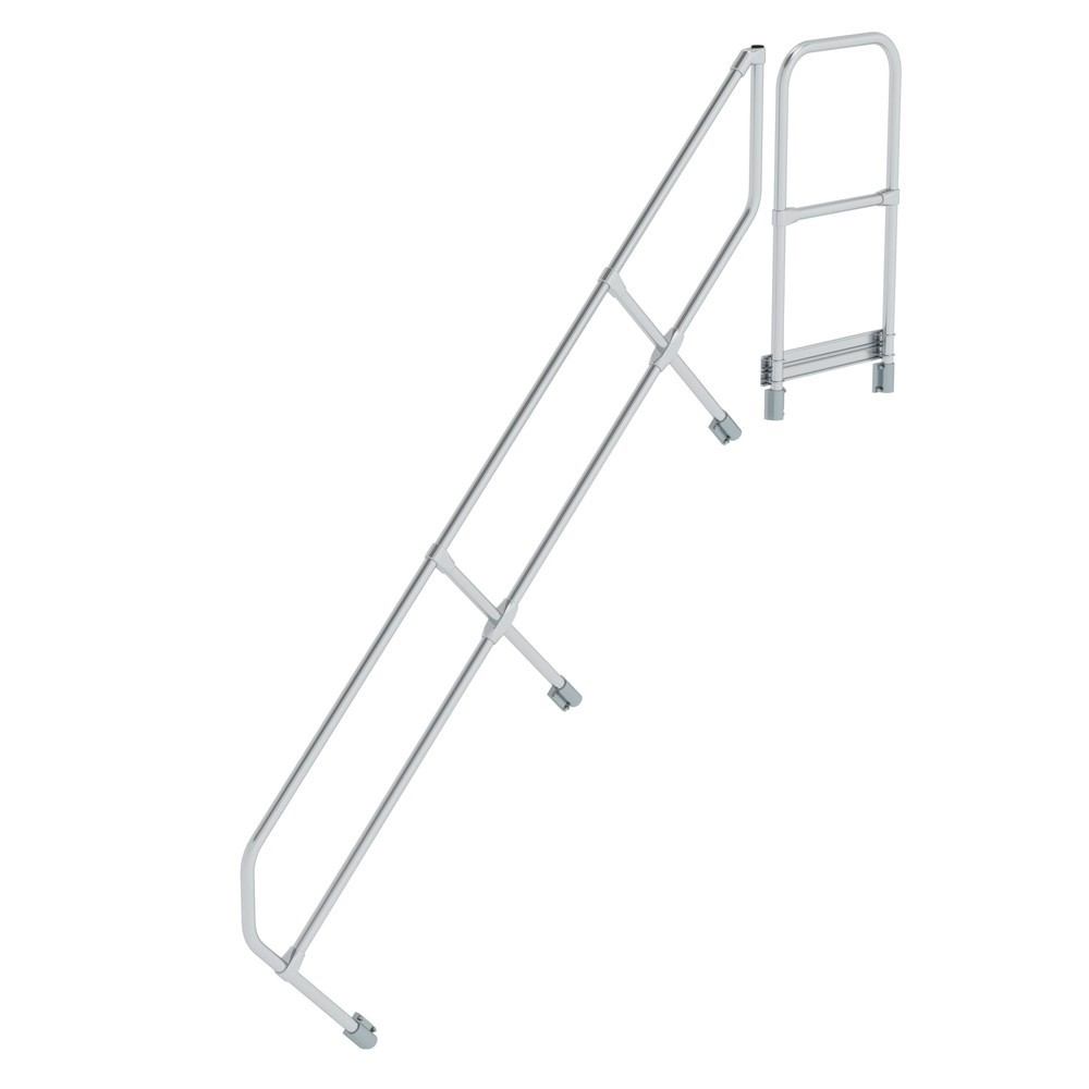 Produktabbildung: Munk Zweiter Handlauf für Treppe mit Plattform 45° 9 Stufen
