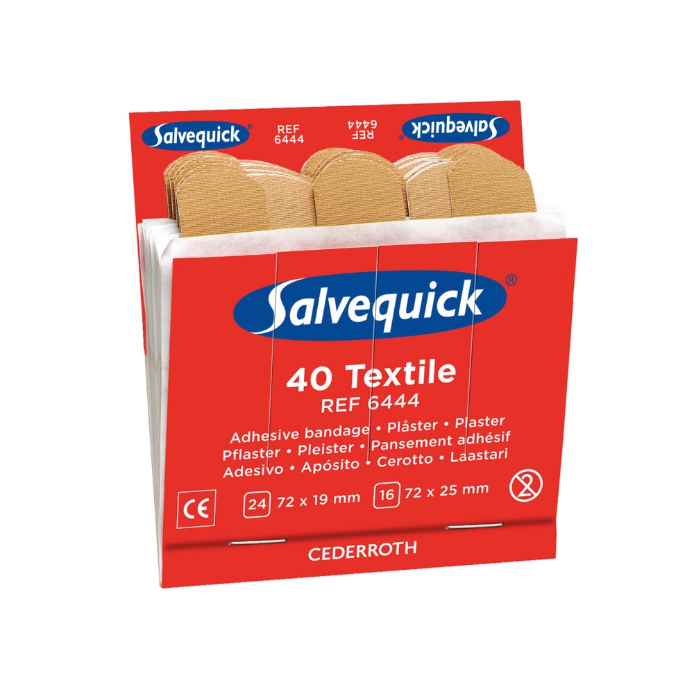 Produktabbildung: Nachfüllpack für Pflasterspender Cederroth Salvequick, elastisch
