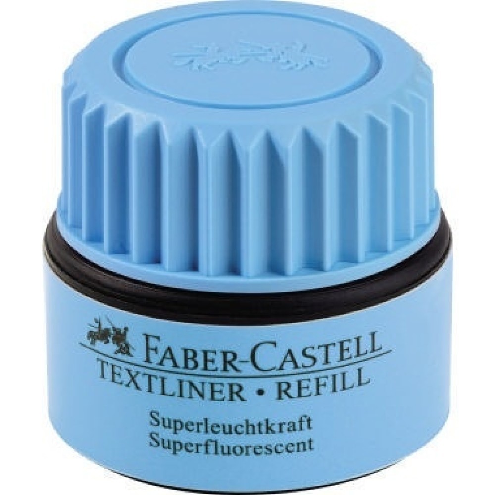 Produktabbildung: Faber-Castell Nachfülltinte TEXTLINER 1549 154951 30ml blau
