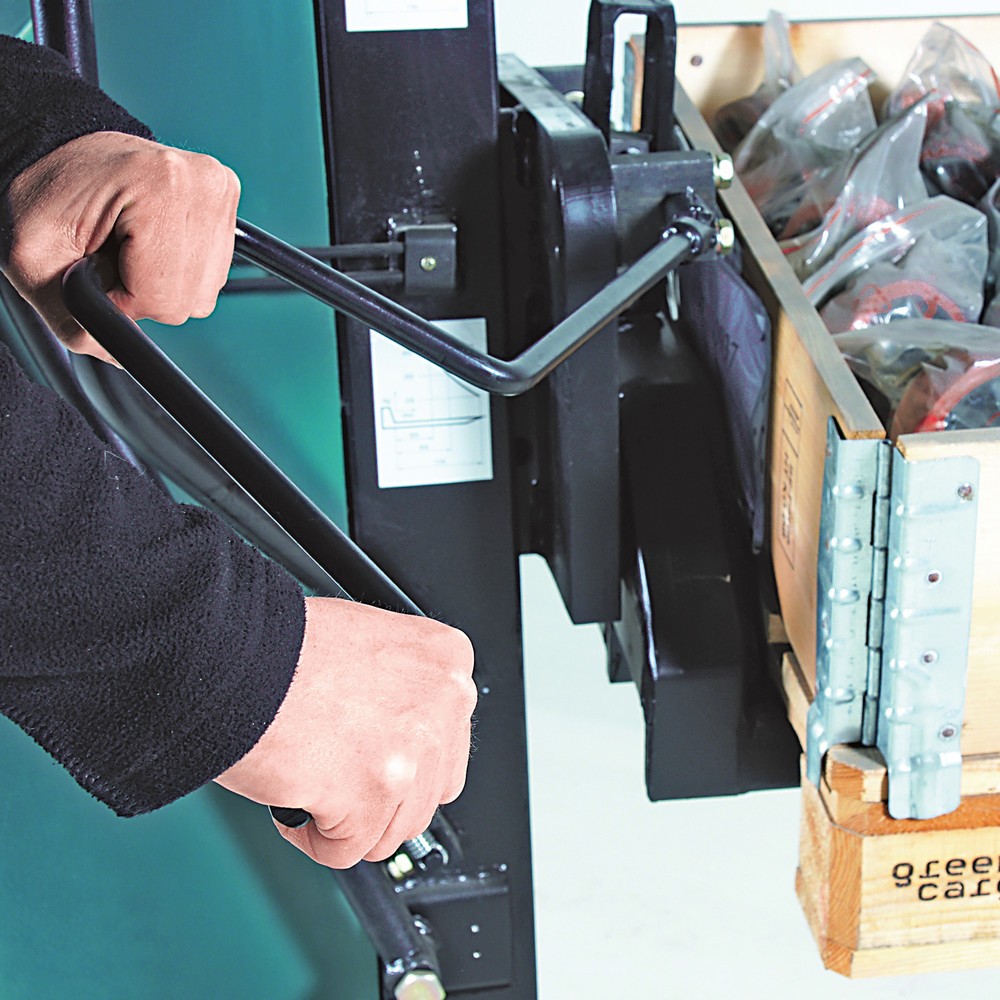 Číslo obrázku produktu 2: Zvedač palet, naklápěcí, elektrický zdvih, výška zdvihu 900 mm