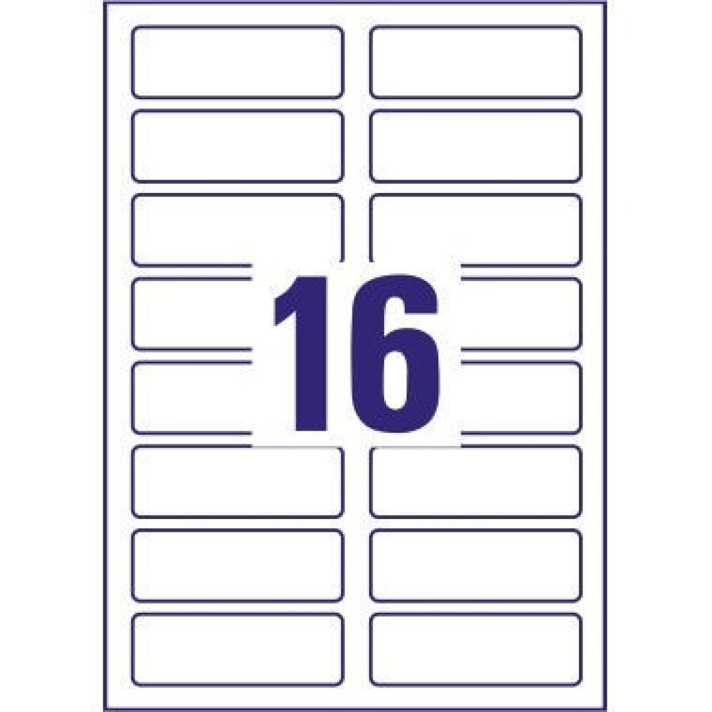 Produktabbildung Nr. 4: Avery Zweckform Namensetikett L4783-20 88,9x31mm ws 320 St./Pack.