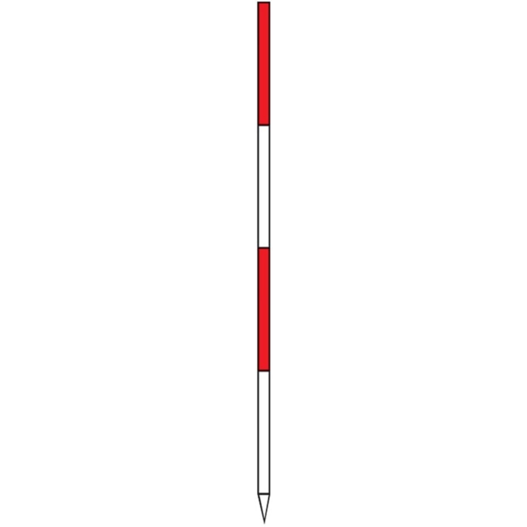 Produktabbildung: NEDO Fluchtstab 2m STA steckbar,m.1 Spitze 24mm