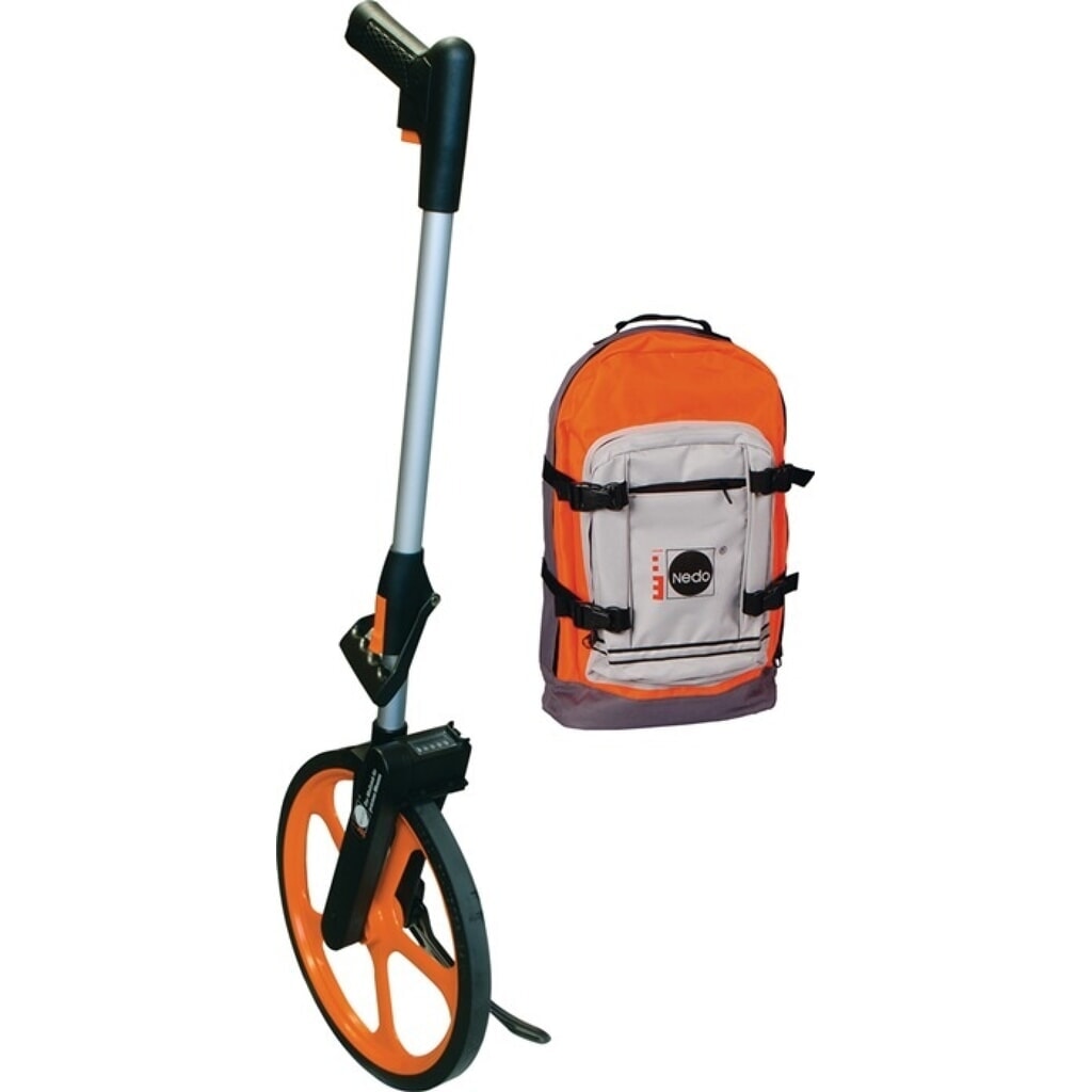 Produktabbildung: NEDO Leichtmessrad Set-ECONO, max. ± 0,05 %, 0 - 9.999,9 m, 0,01 m