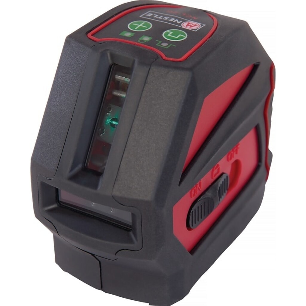 NESTLE Kreuzlinienlaser NCL-2G SET, 20 (50 m. Empfänger) m, ± 3 mm/10 m Produktabbildung: NESTLE Kreuzlinienlaser NCL-2G SET, 20 (50 m. Empfänger) m, ± 3 mm/10 m