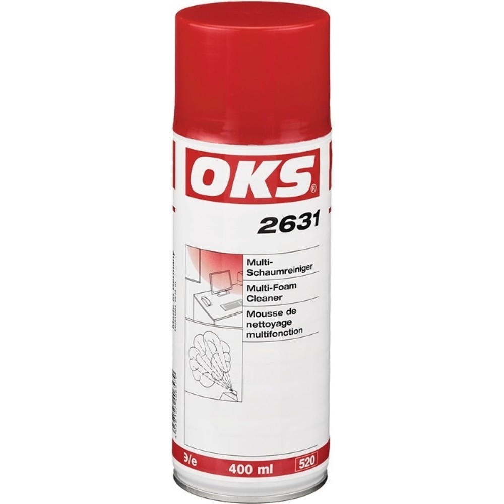 N° de l'image du produit 1 : Nettoyant moussant multifonctions 2631 400 ml bombe aérosol OKS