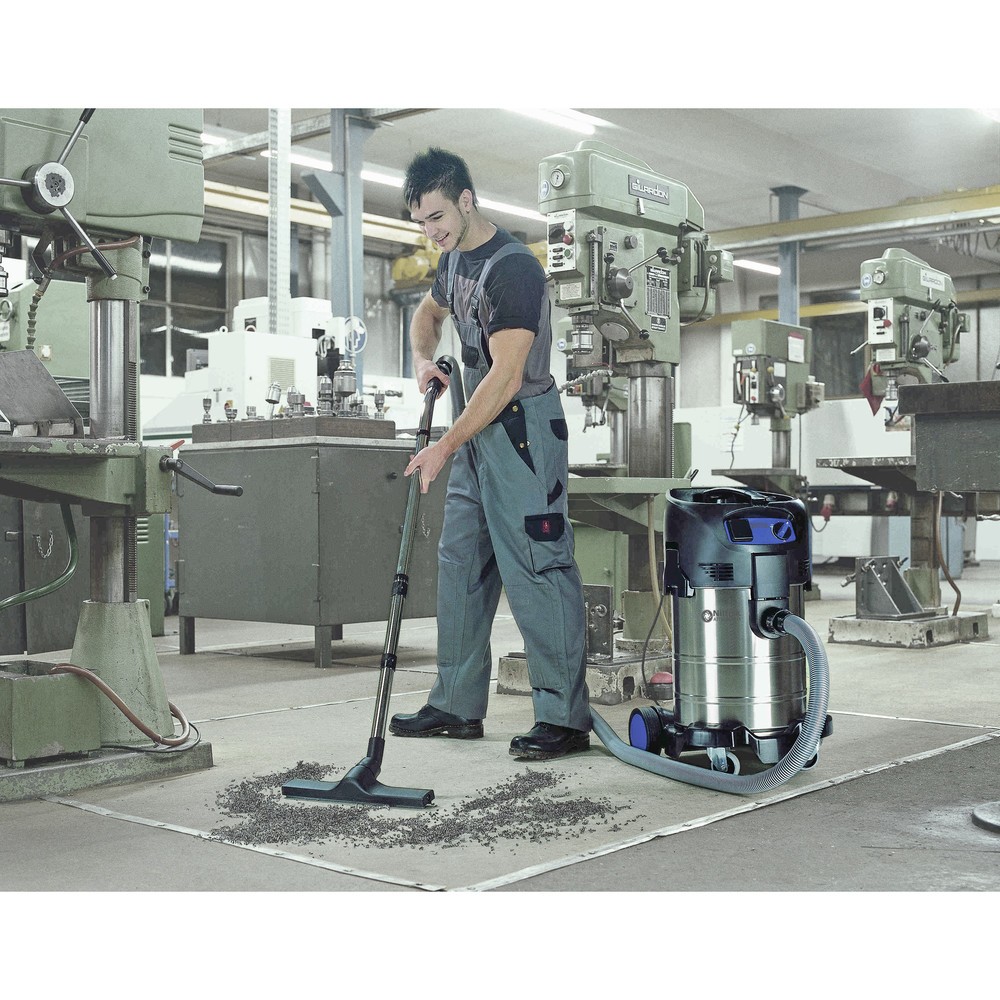 Product image no. 3: Nilfisk® ATTIX 40-01 PC stainless steel industrial vacuum cleaner, wet + dry, 1,500 W