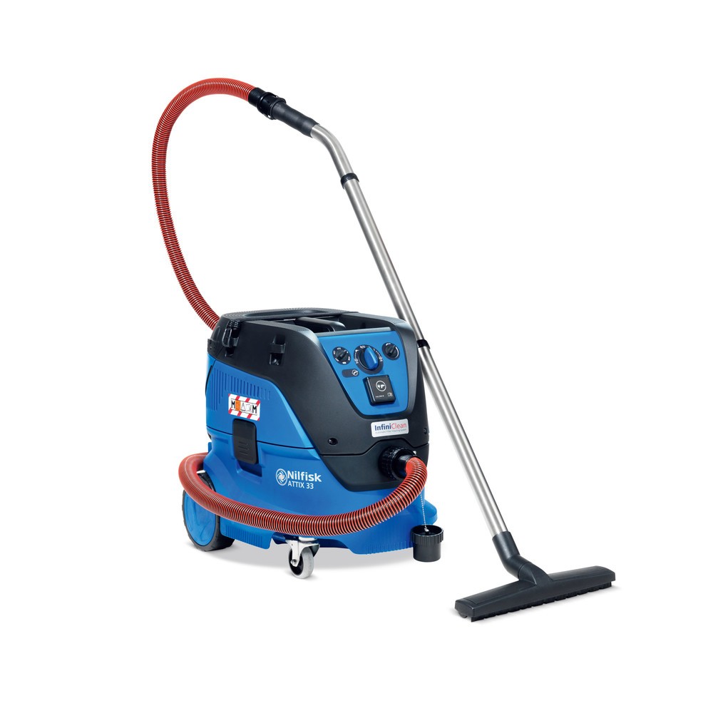 Product image: Nilfisk® ATTIX 33-2M IC health and safety vacuum cleaner, wet + dry