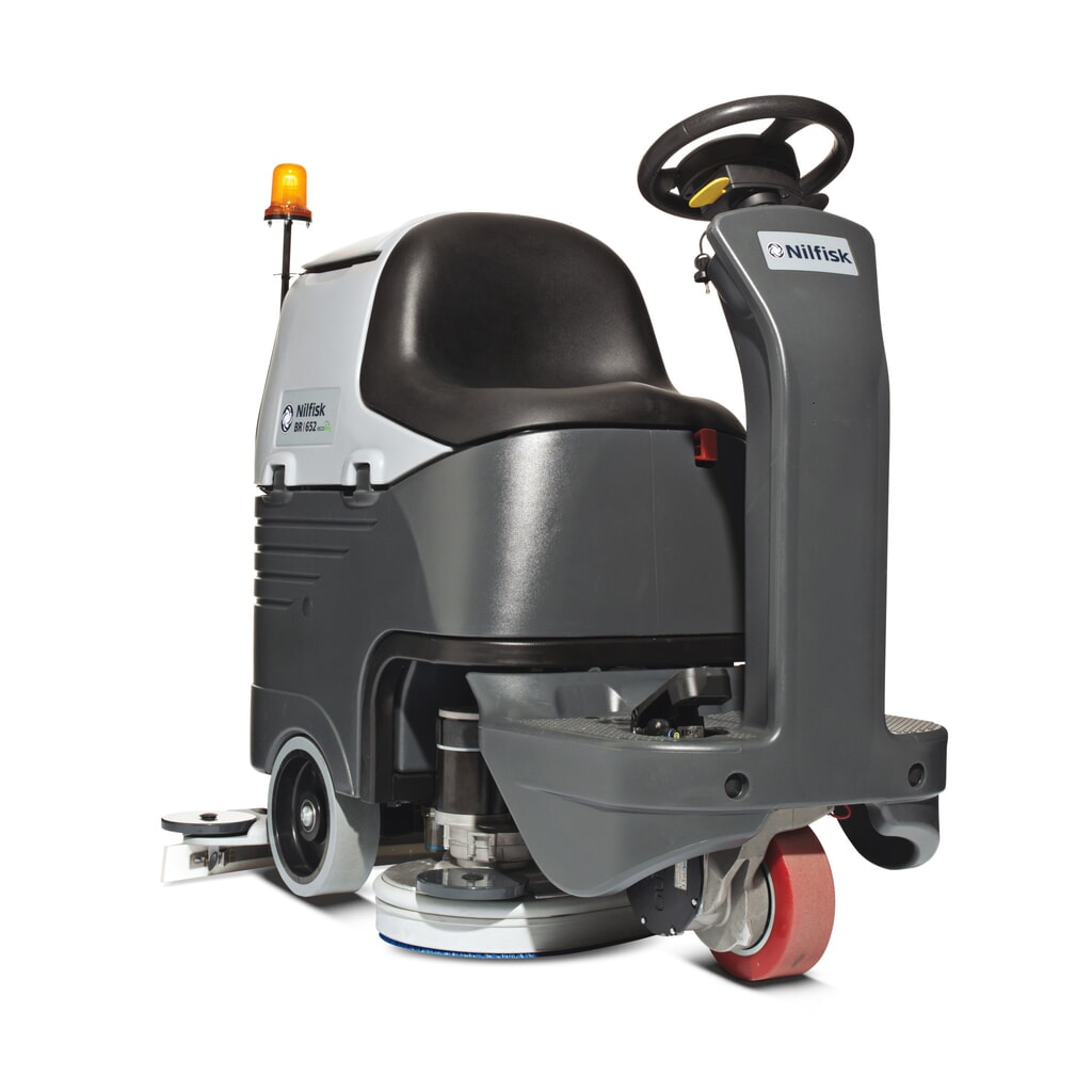 Nilfisk® Aufsitz-Scheuer-Saugmaschine BR 752, inkl. Ladegerät Produktabbildung: Nilfisk® Aufsitz-Scheuer-Saugmaschine BR 752, inkl. Ladegerät