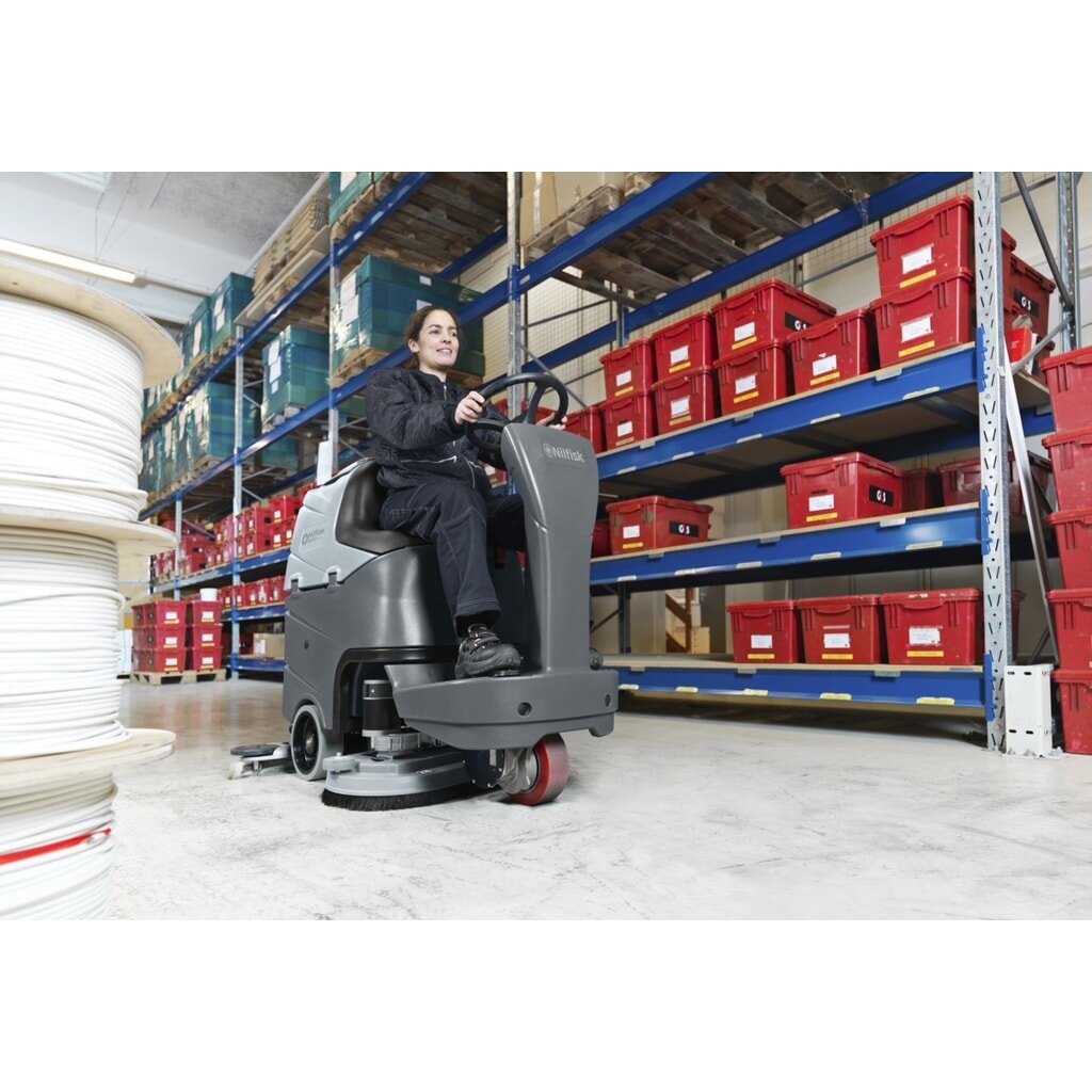 Produktabbildung Nr. 6: Nilfisk® Aufsitz-Scheuer-Saugmaschine BR 652, inkl. Ladegerät