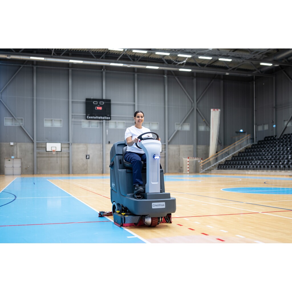 Nilfisk® Aufsitz-Scheuersaugmaschine SC 4000 860 D, mit Tellerbürste Produktabbildung Nr. 3: Nilfisk® Aufsitz-Scheuersaugmaschine SC 4000 860 D, mit Tellerbürste
