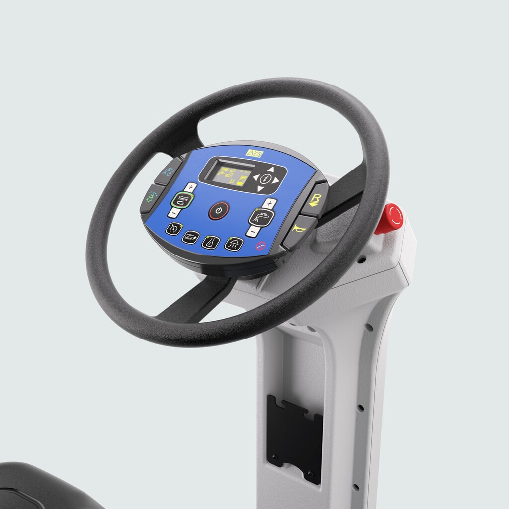 Nilfisk® Aufsitz-Scheuersaugmaschine SC 4000 860 D, mit Tellerbürste Produktabbildung Nr. 6: Nilfisk® Aufsitz-Scheuersaugmaschine SC 4000 860 D, mit Tellerbürste