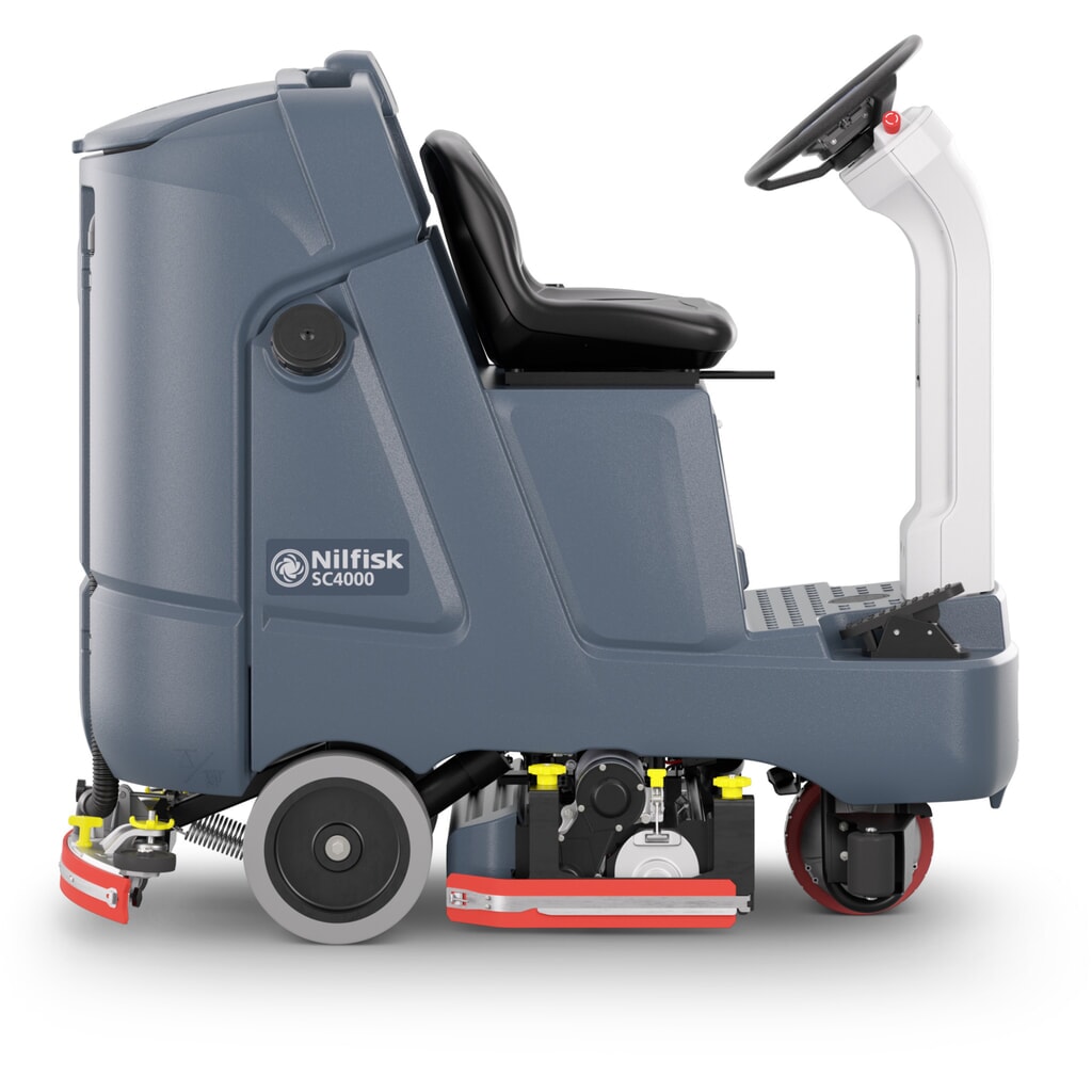 Nilfisk® Aufsitz-Scheuersaugmaschine SC 4000 860 D, mit Tellerbürste Produktabbildung Nr. 11: Nilfisk® Aufsitz-Scheuersaugmaschine SC 4000 860 D, mit Tellerbürste