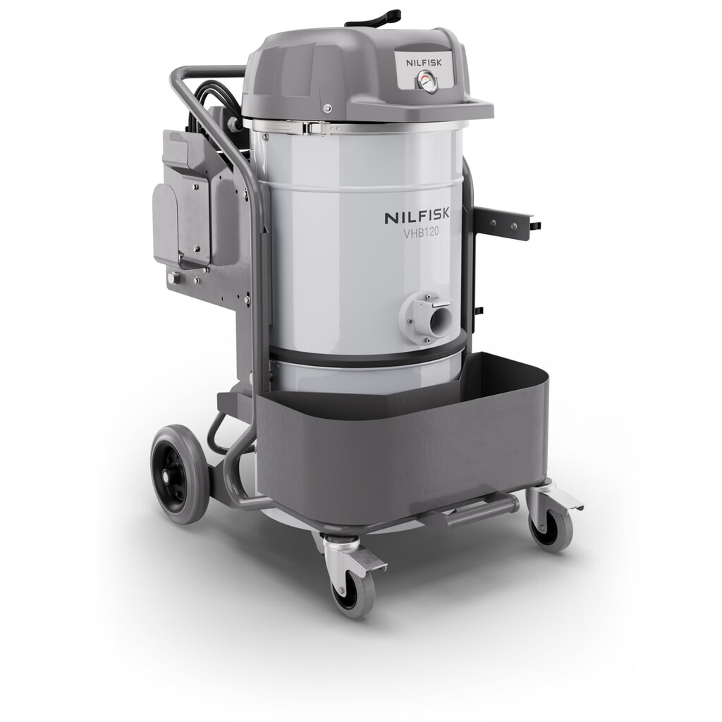 Nilfisk® batteriebetriebener Sicherheitssauger VHB120 Produktabbildung Nr. 4: Nilfisk® batteriebetriebener Sicherheitssauger VHB120