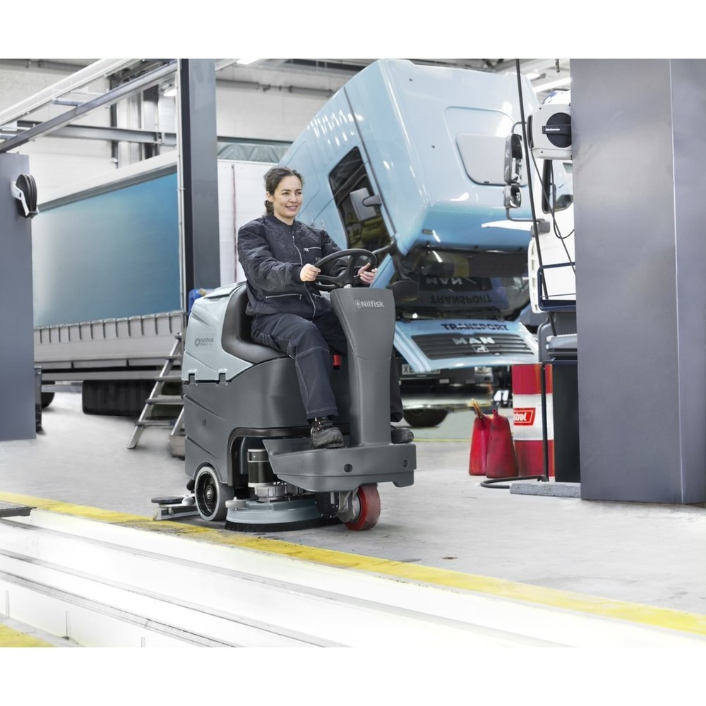 Product image no. 3: Nilfisk® BR 652 ride-on scrubber dryer, incl. charger