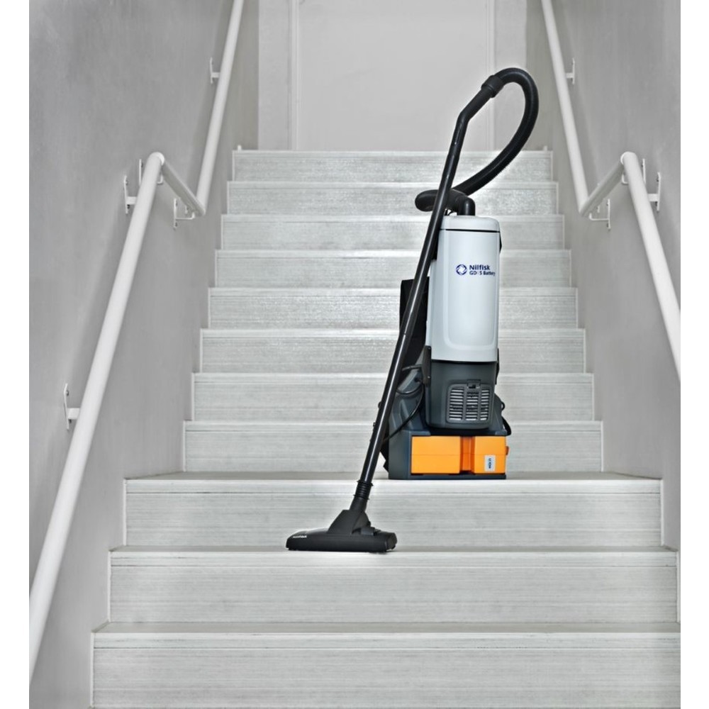 Product image no. 4: Nilfisk® GD5 Battery backpack vacuum cleaner, 2 batteries