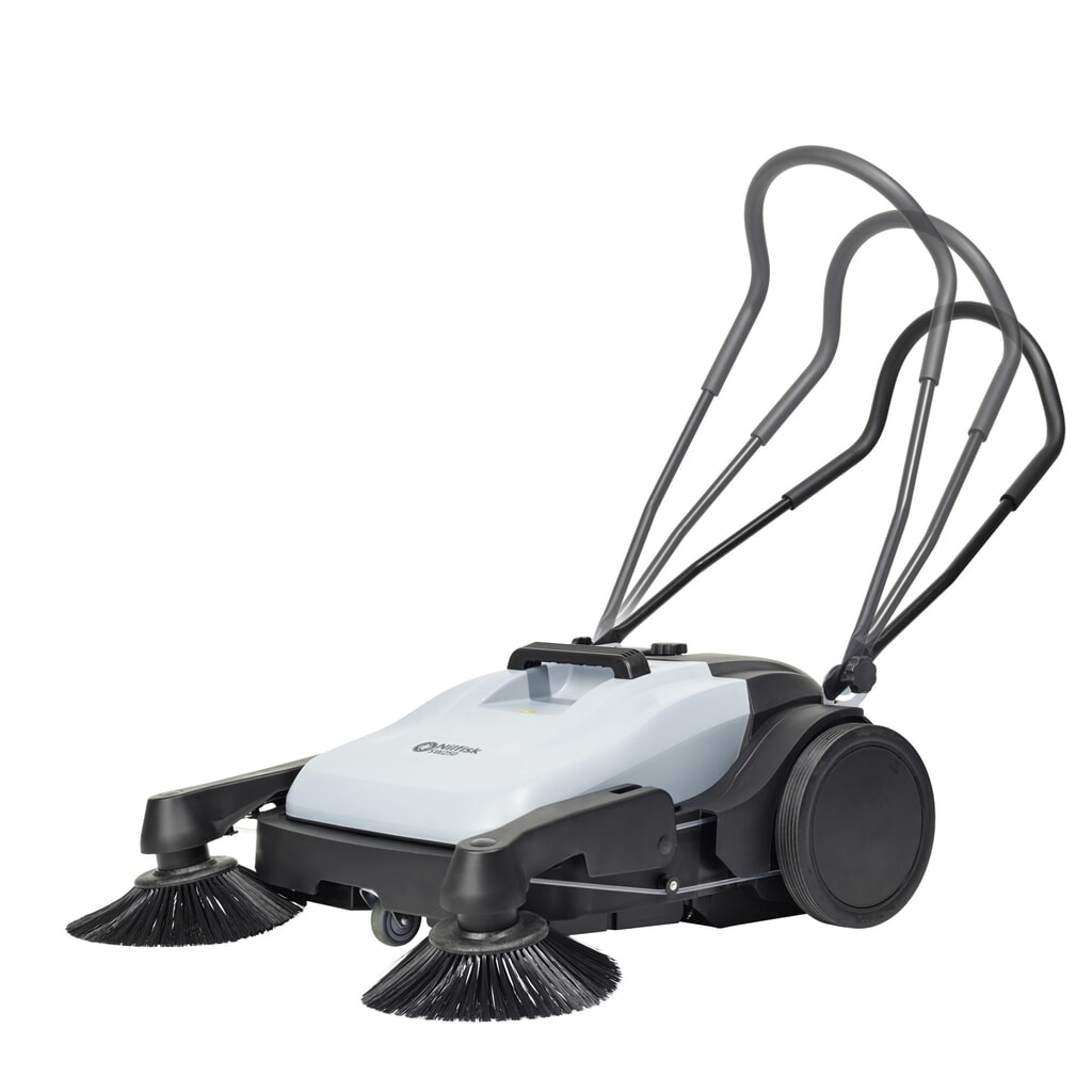 Nilfisk® Handkehrmaschine mit Überwurfkehrprinzip SW250, Kehrbreite 920 mm Produktabbildung: Nilfisk® Handkehrmaschine mit Überwurfkehrprinzip SW250, Kehrbreite 920 mm