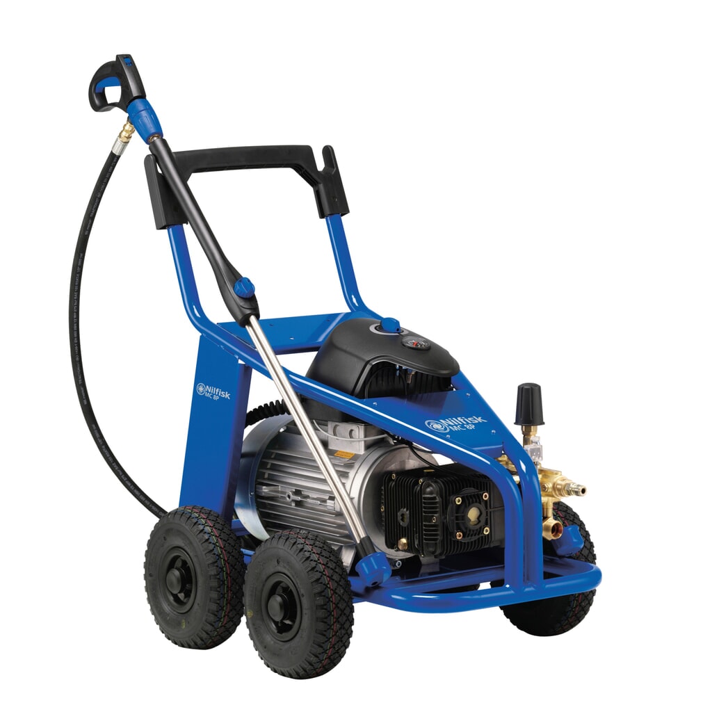Nilfisk® Industrie Hochdruckreiniger MC 8P-180/2100, Kaltwasser, mobil Produktabbildung: Nilfisk® Industrie Hochdruckreiniger MC 8P-180/2100, Kaltwasser, mobil