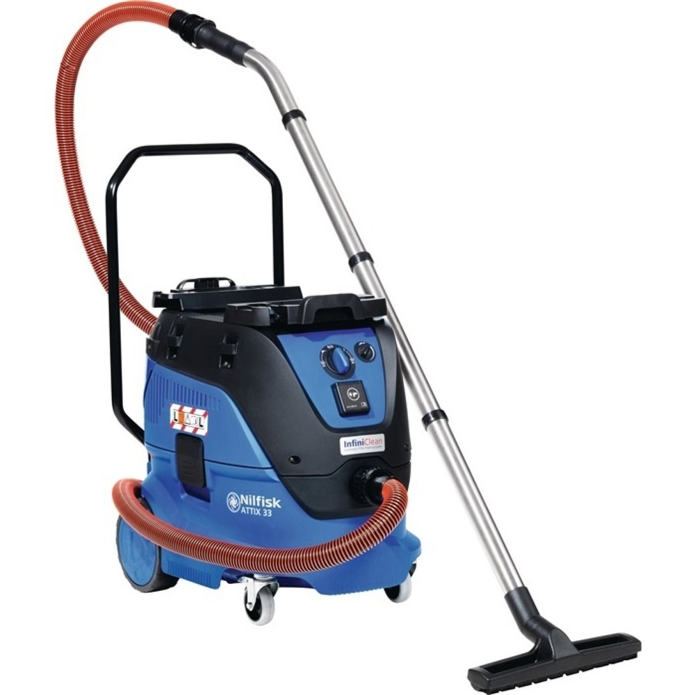 Produktabbildung: NILFISK Nass- u.Trockensauger ATTIX 33-2L IC Mobile 1400W 4500l/min 250mbar 30l