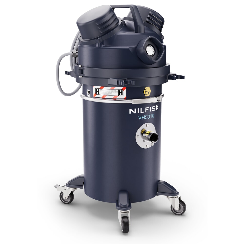 Produktabbildung Nr. 8: Nilfisk® Sicherheitssauger VHS010 für brennbaren & gefährlichen Staub in der Zone Z22 MC Z22 EXA