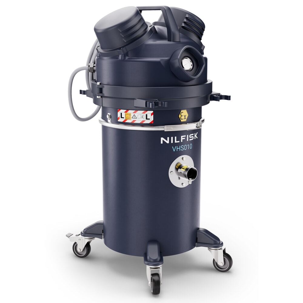 Produktabbildung Nr. 3: Nilfisk® Sicherheitssauger VHS010 für brennbaren & gefährlichen Staub in der Zone Z22 LC Z22 EXA
