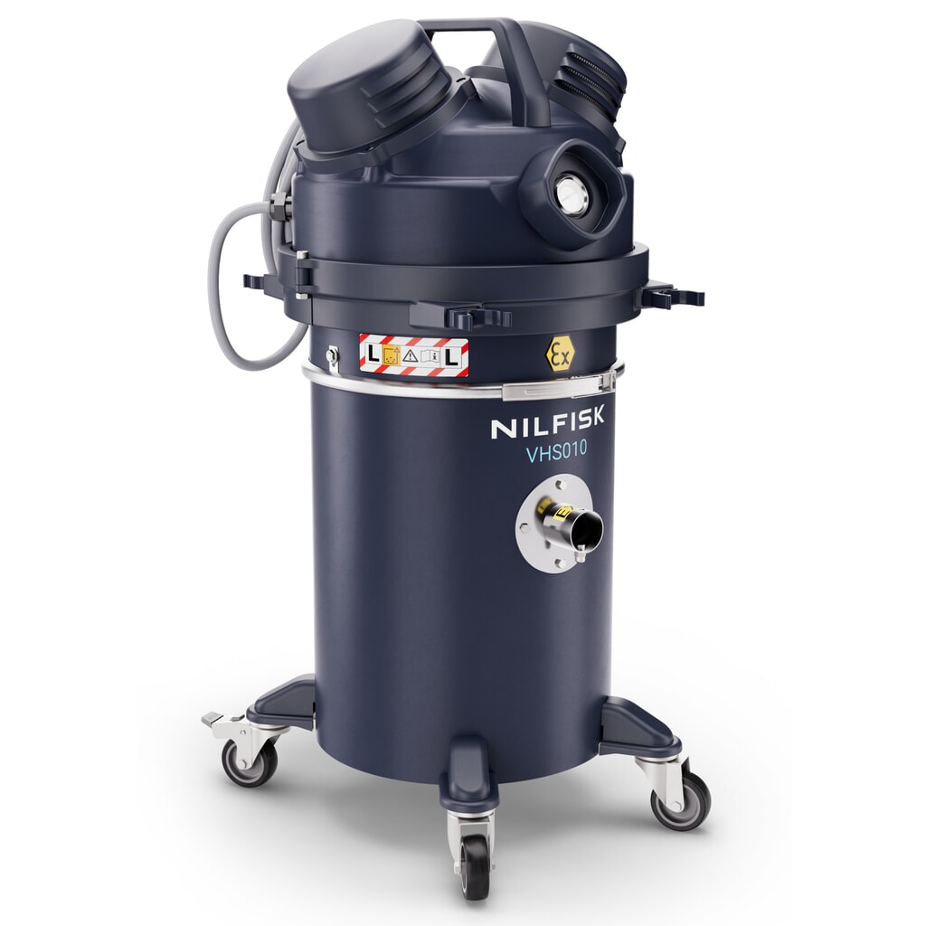 Nilfisk® Sicherheitssauger VHS010 für brennbaren & gefährlichen Staub in der Zone Z22 LC Z22 EXA Produktabbildung Nr. 17: Nilfisk® Sicherheitssauger VHS010 für brennbaren & gefährlichen Staub in der Zone Z22 LC Z22 EXA