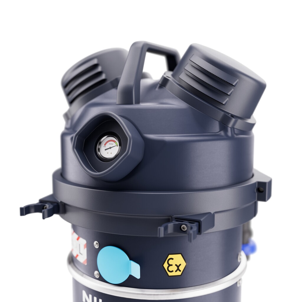 Nilfisk® Sicherheitssauger VHS010 für brennbaren & gefährlichen Staub in der Zone Z22 LC Z22 EXA Produktabbildung Nr. 3: Nilfisk® Sicherheitssauger VHS010 für brennbaren & gefährlichen Staub in der Zone Z22 LC Z22 EXA