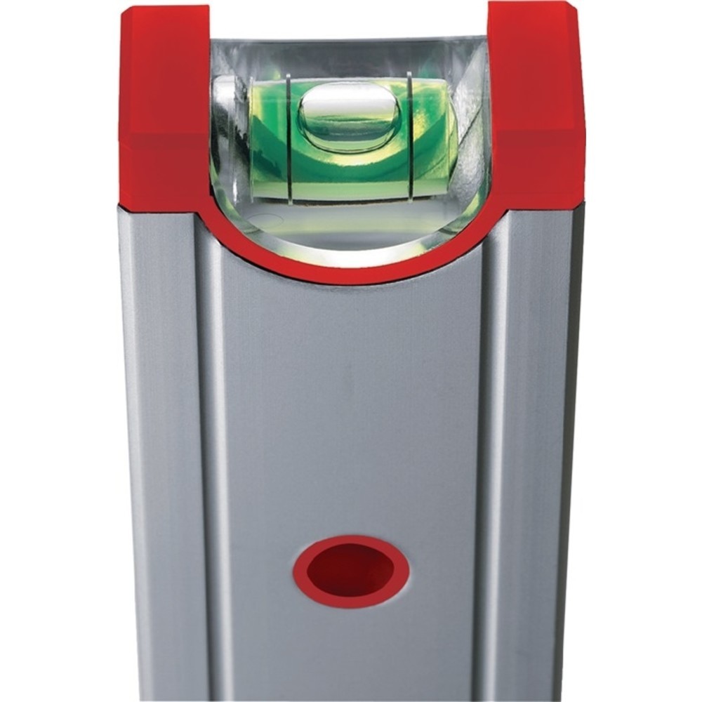 N° de l'image du produit 2 : Niveau à bulles ULTRASONIC 20 cm aluminium argent ± 0,5 mm/m avec aimant BMI