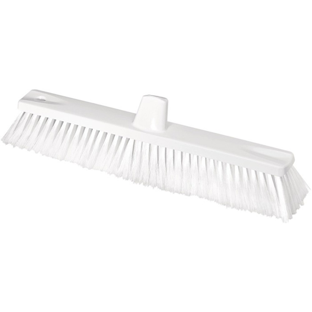 Produktabbildung: NÖLLE HACCP-Besen L.450mm Borstenstärke 0,50mm weiß