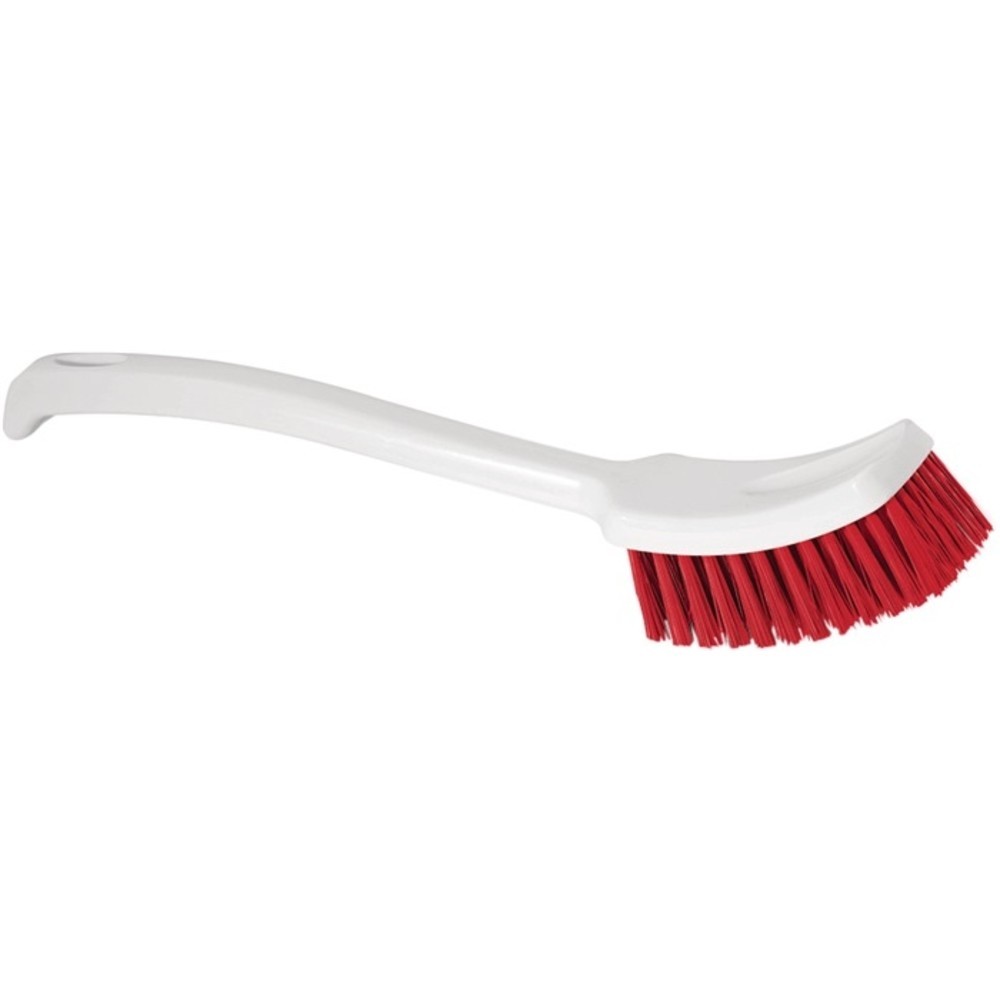 Produktabbildung Nr. 2: NÖLLE HACCP-Stielbürste L.400mm Borstenstärke 0,50mm rot