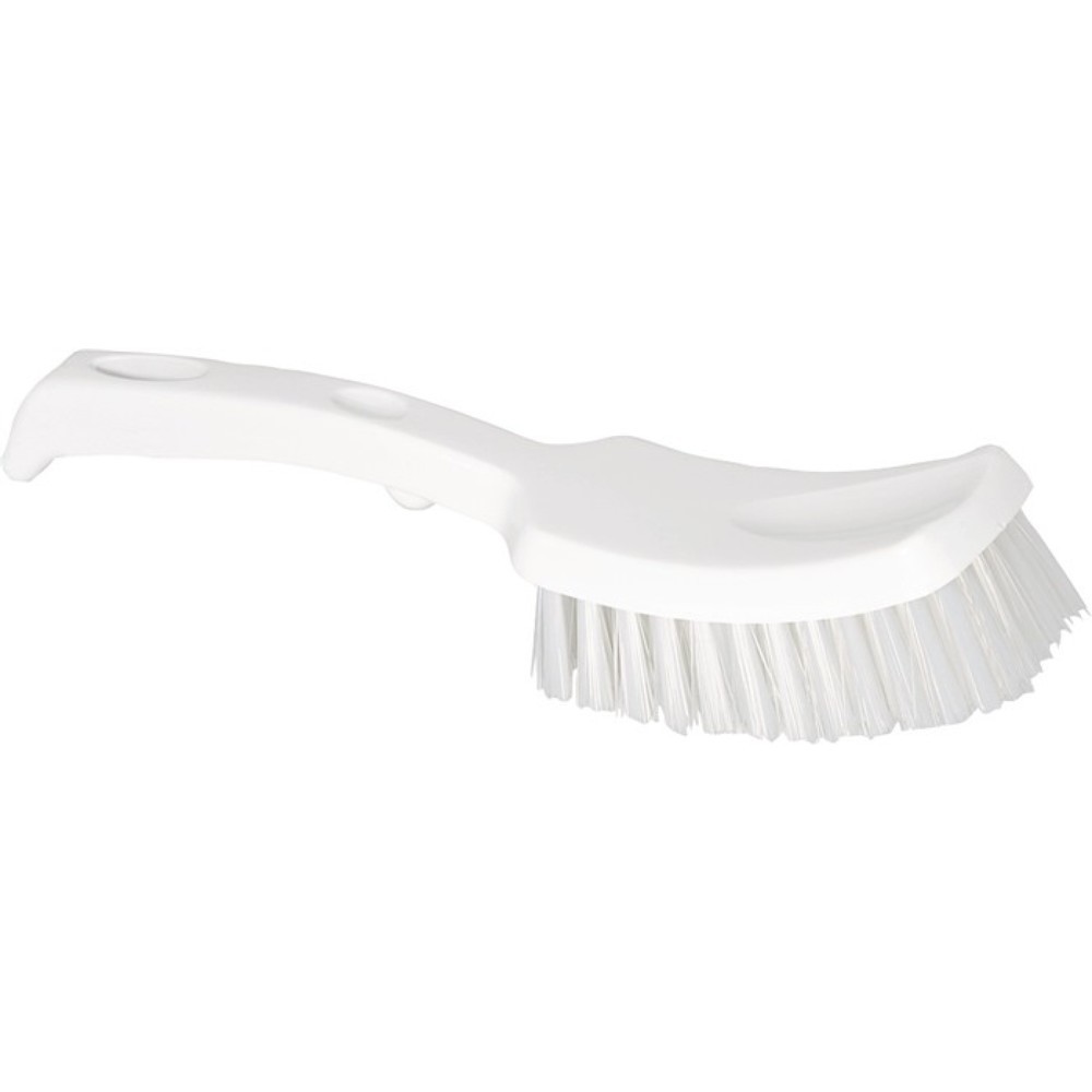 Produktabbildung: NÖLLE HACCP-Stielbürste L.400mm Borstenstärke 0,50mm rot
