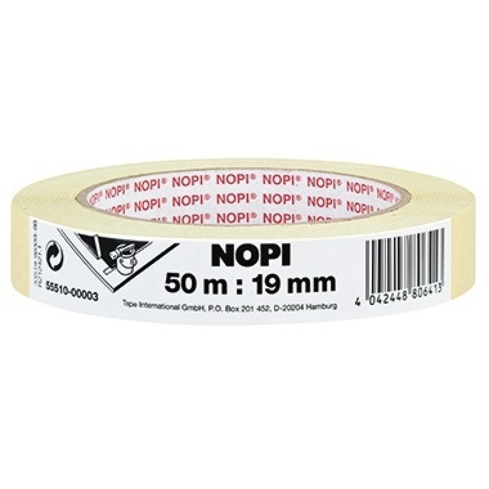 Produktabbildung: NOPI Malerkrepp 55510-00003 19mmx50m beige