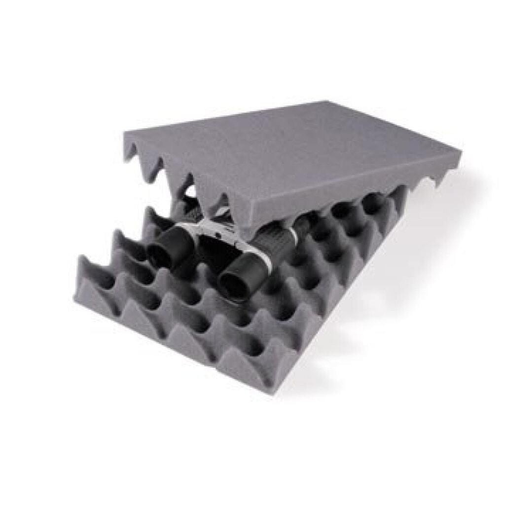 Noppenschaum-Zuschnitte, LxBxH 297 x 210 x 40 mm, DIN A4 Produktabbildung: Noppenschaum-Zuschnitte, LxBxH 297 x 210 x 40 mm, DIN A4