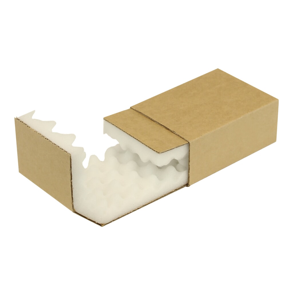 Noppenschaumverpackung, 139 x 98 x 52 mm, , braun, 1 VE = 150 Stk Produktabbildung: Noppenschaumverpackung, 139 x 98 x 52 mm, , braun, 1 VE = 150 Stk