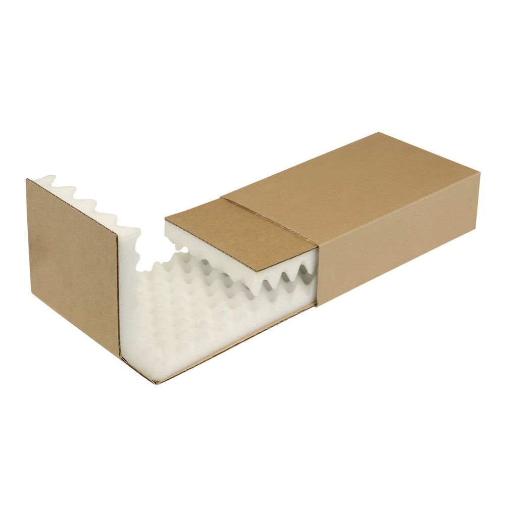 Produktabbildung Nr. 1: Noppenschaumverpackung, 272 x 157 x 70 mm, , braun