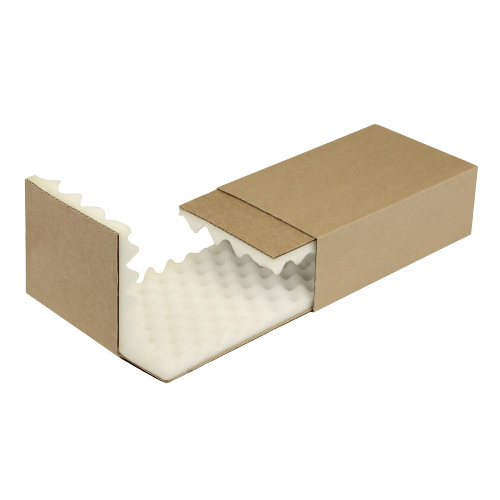 Produktabbildung Nr. 1: Noppenschaumverpackung, 250 x 150 x 80 mm, , braun, 1 VE = 100 Stk
