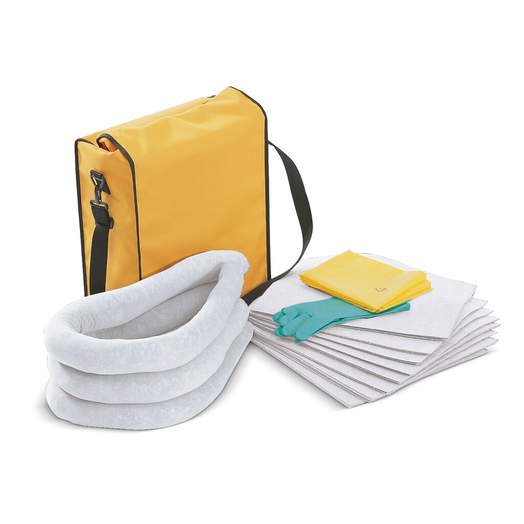 Produktabbildung: Notfall-Set in wetterfester Tasche, Öl, Aufnahmekapazität 48 l