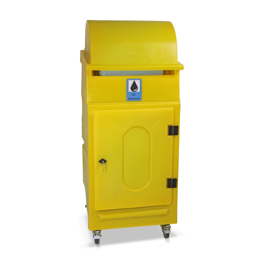 Produktabbildung Nr. 3: Notfall-Set Öl, Rolltonne, Aufnahmekapazität 300 l, blau