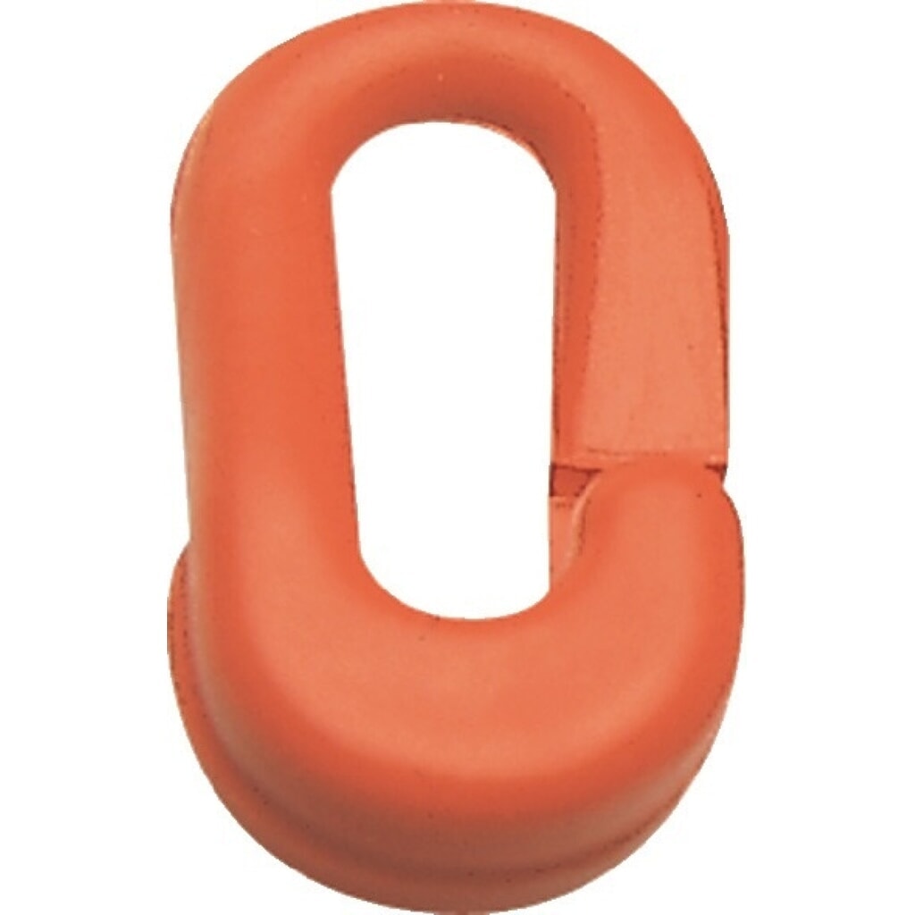 Notglied, Kunststoff rot 6 mm, für Absperrketten Produktabbildung: Notglied, Kunststoff rot 6 mm, für Absperrketten