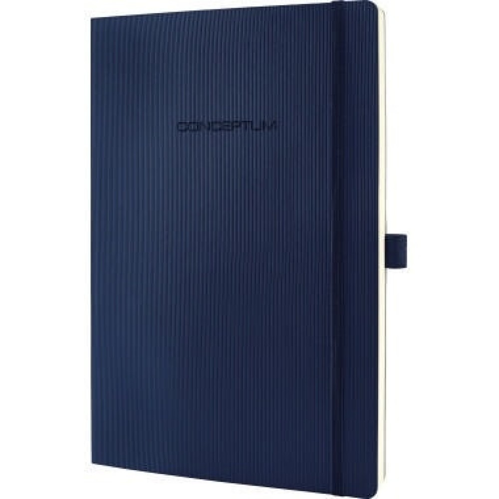 Produktabbildung: Sigel Notizbuch CONCEPTUM CO316 187x270mm Softcover 194S. kar. bl